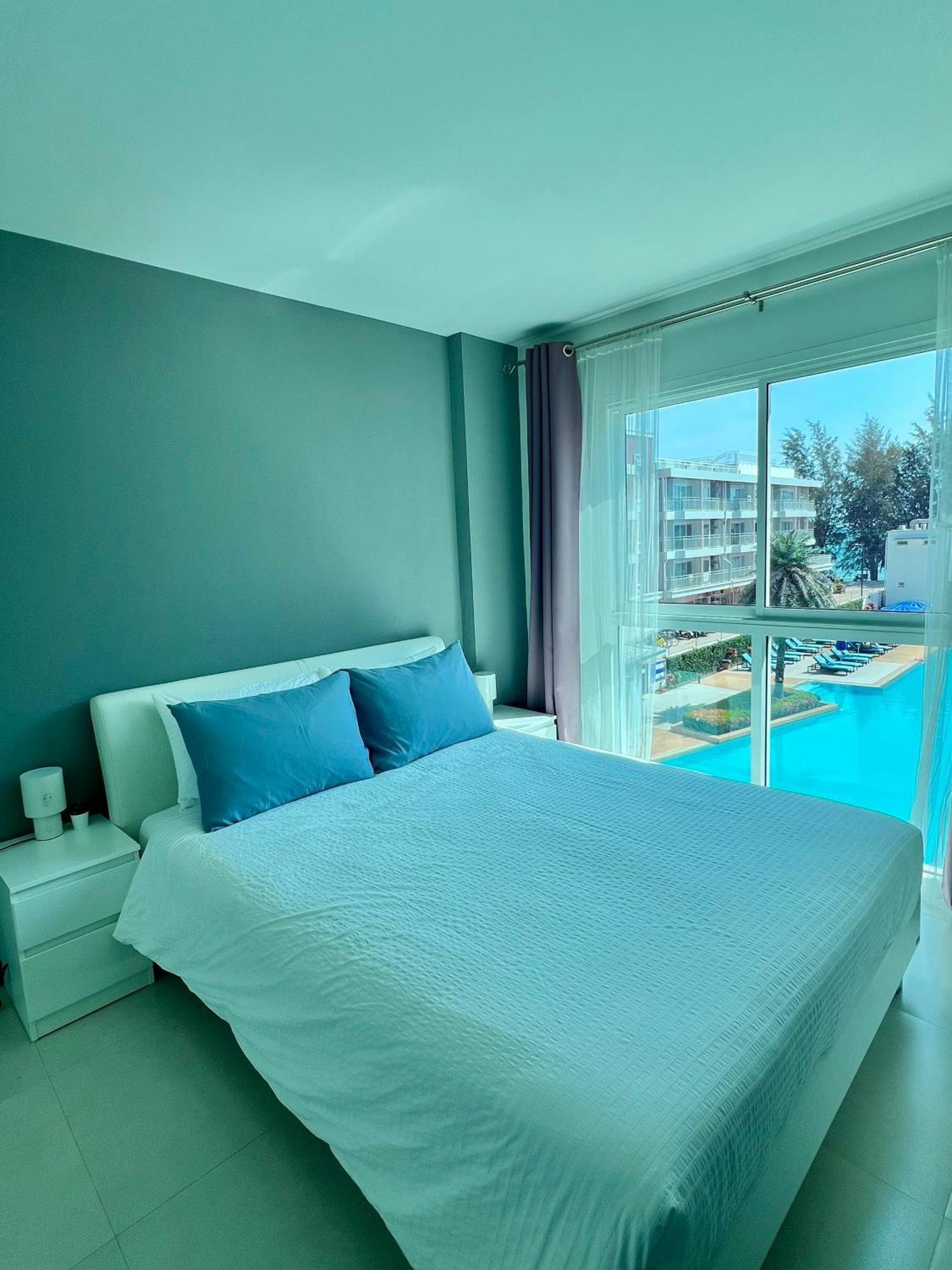 Grandblue Condominium 307 Pool-Seaview Maephim Rayong แม่พิมพ์ ภายนอก รูปภาพ